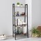 4-Tier Durable Bookcase Bookshelf Leaning Wall Ladder Shelf.